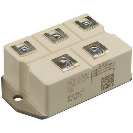3 phase diode bridge SEMIKRON 1650V/205A
